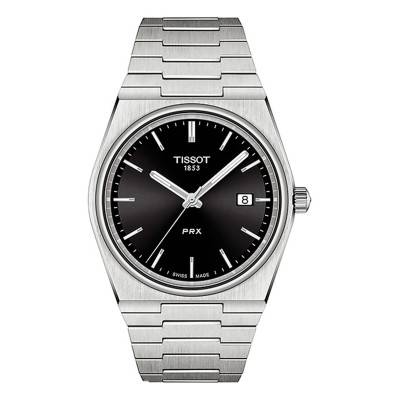 Black PRX Gent Quartz Watch 40mm T1374101105100 - Tissot