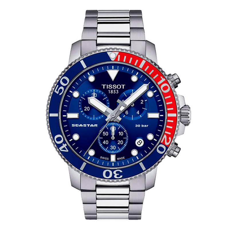 Seastar 1000 Quartz Chronograph Men's Watch T1204171104103 - Tissot