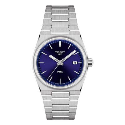 Blue PRX Quartz 35mm Watch T1372101104100 - Tissot