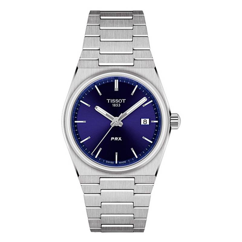 Blue PRX Quartz 35mm Watch T1372101104100 - Tissot