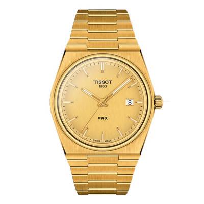 Gold PRX Watch 40mm T1374103302100 - Tissot