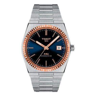 PRX Powermatic 80 18K Gold Bezel 40mm Watch T9314074104100 - Tissot