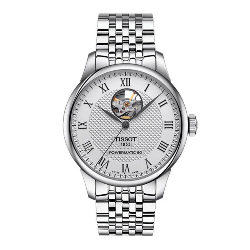Le Locle Powermatic 80 Open Heart Watch T0064071103302 - Tissot