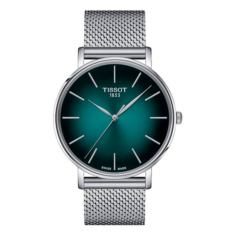T1434101109100 Silver Stainless Steel Everytime Watch - Tissot