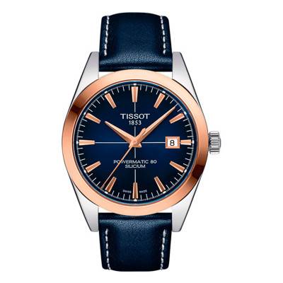 Gentleman Powermatic 80 Rose Gold 750 Watch T9274074604100 - Tissot