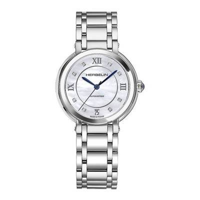 Silver Galet 1630B59 Watch - Herbelin