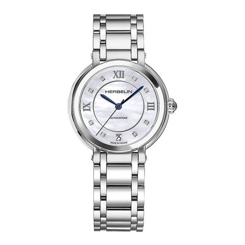 Silver Galet 1630B59 Watch - Herbelin