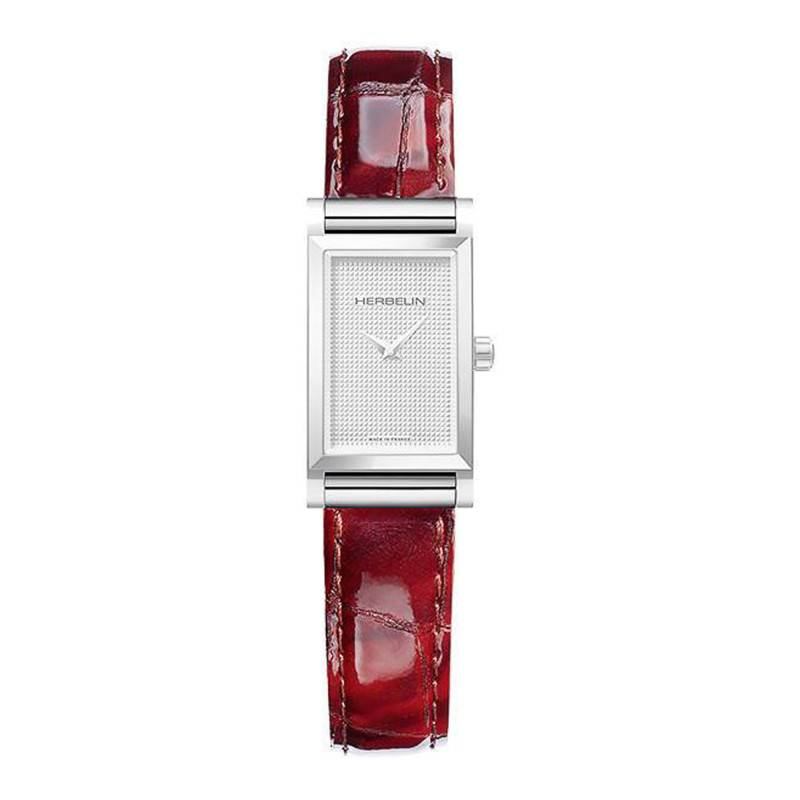 Vachette Sioux Twister Red BRAC17048A110 Watch Strap - Herbelin