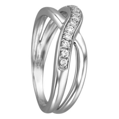 Datura 18K White Gold & Diamond Ring - Ancelys