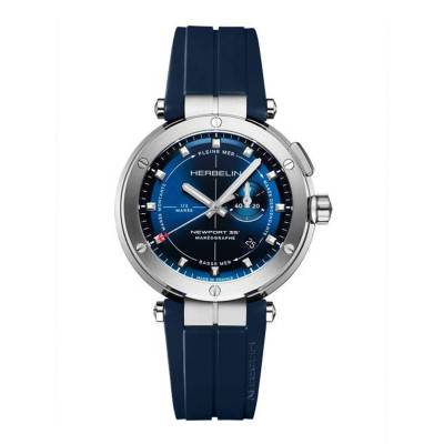 Montre Newport Maréographe 35e Anniversaire - 24688A15CB - Herbelin