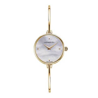 17206BP19 Yellow Gold-Tone Fil Ronde Watch - Herbelin