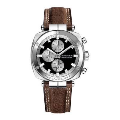 Newport Heritage Chrono 35664AP24BR wall clock - Herbelin