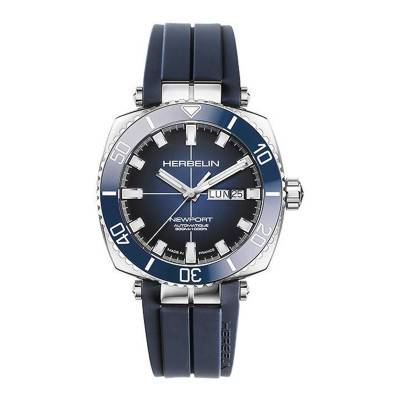 Newport Diver Automatic Watch 1774BL15CB - Herbelin