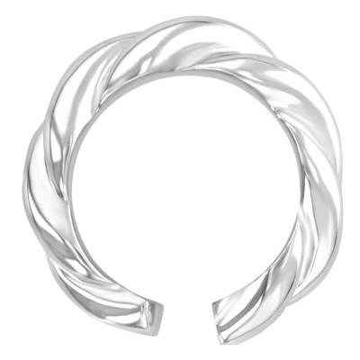 Bague Torsadée Ouverte en Argent 925 - Artemis