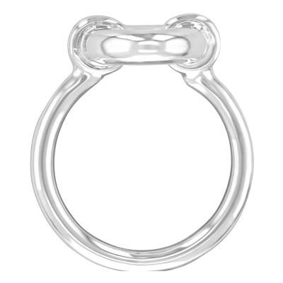 Bague Bouée en Argent 925 - Artemis