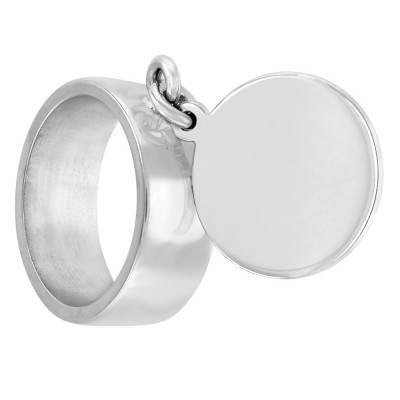 Bague Ruban Harmonie 7 mm Argent - Artemis
