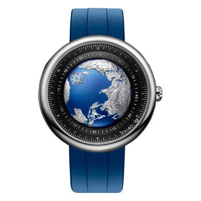U Blue Planet Titanium Watch U033-TU02-W6U - Ciga Design