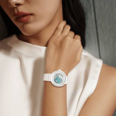 Montre Série U Blue Planet Ice Age U032-WU01-W5W7W - Ciga Design
