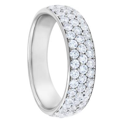 Alliance Luzia en Or Blanc 750 & Diamants - Alliantine