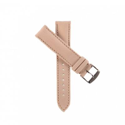 Bracelet de montre Larmor Plage Toile Seaqual Blanc Lin - Avel & Men