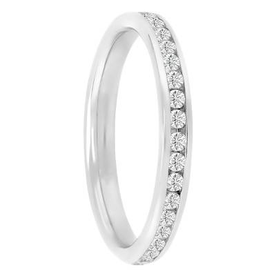Alliance Cinna en Or Blanc 750 & Diamants - Alliantine
