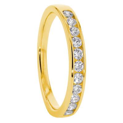 Alliance Anténor en Or Jaune 750 & Diamants GSI2 0,30 ct - Alliantine