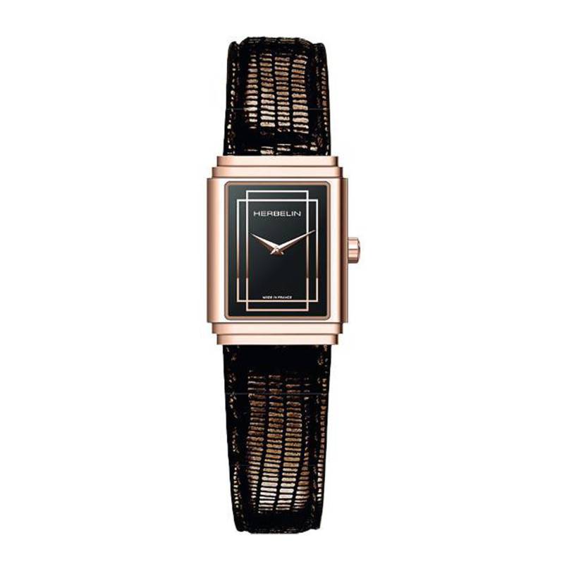 Art Déco 1925's Watch 17577PR04BR - Herbelin