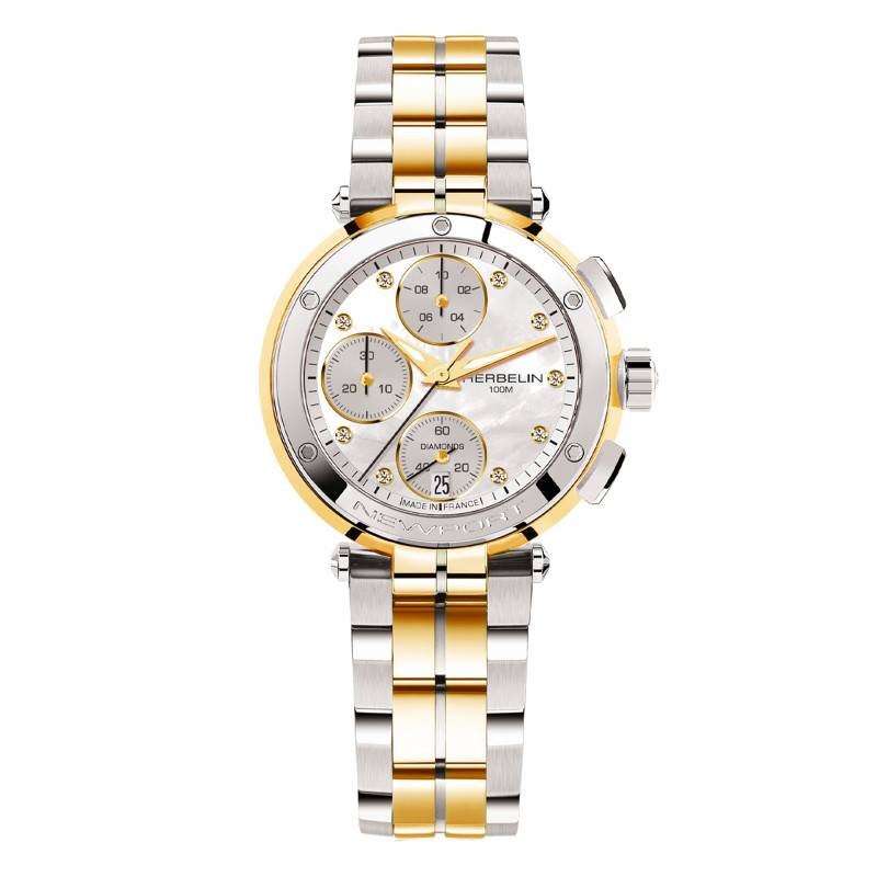 Newport Chronograph 35688BT89 Watch - Herbelin