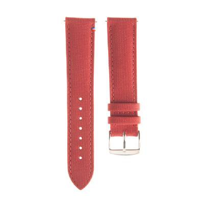 Bracelet de montre Port Louis Toile Seaqual Bordeaux - Avel & Men