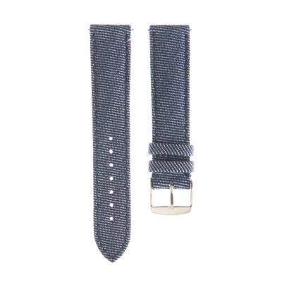 Bracelet de montre Port Louis Toile Seaqual Jean - Avel & Men