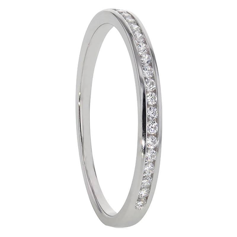 Anténor Half Eternity Band in Platinum & 0.15 ct Diamonds - Alliantine