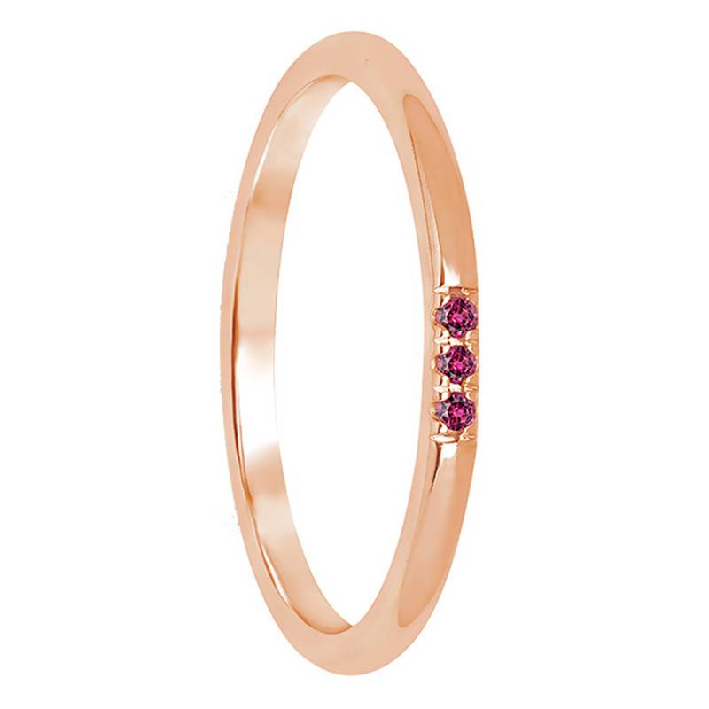 375/1000 Rose Gold & Pink Tourmaline Ring - Aurora
