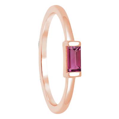 Bague Or Rose & Tourmaline 0.25 ct - Aurora