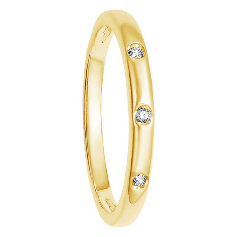 Bague en Or Jaune & Diamants - Alliantine