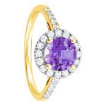 Diamant,Améthyste