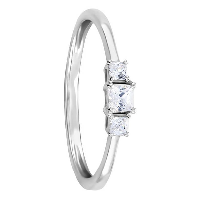 Bague en Or Blanc 375 & Diamants 0,25 ct - Alliantine