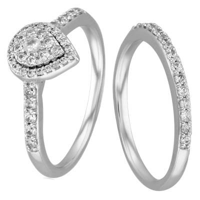 Alliance Solitaire Shelly en Or Blanc 375 & Diamant - Alliantine