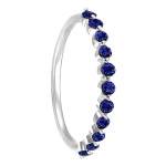 Bague Saphir Or Blanc
