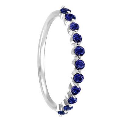 Bague Or Blanc 750, Saphir 0,44 ct - Aurora