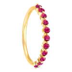 Yellow Gold Ruby Ring