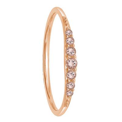 Bague, Or Rose 375 & Morganite - Aurora