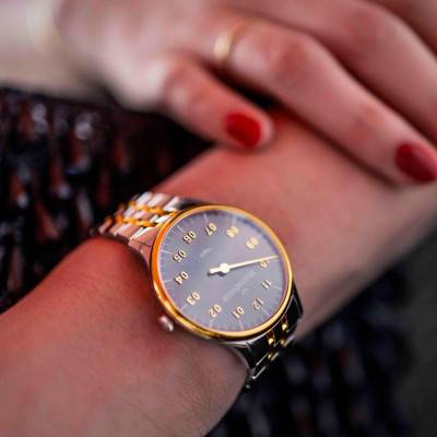 Yaara Anthracite Watch YA907G - MeisterSinger