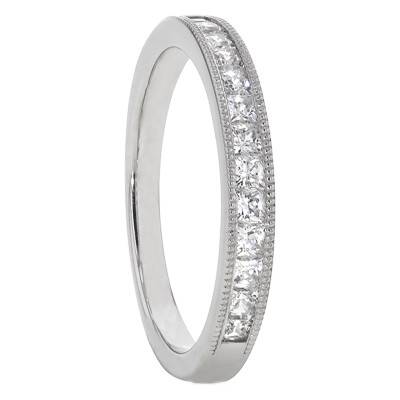 Alliance Dionysa en Or Blanc 750 & Diamants GVS - Alliantine