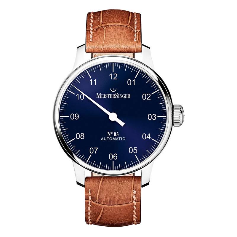 N°03 Sunray Blue 43mm Watch AM908 - MeisterSinger