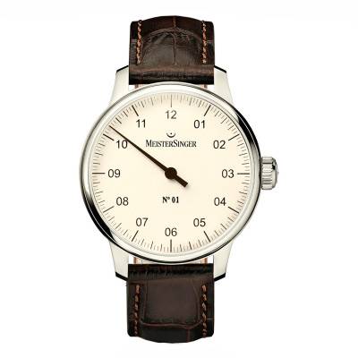 N°01 Ivory AM3303 Watch - MeisterSinger