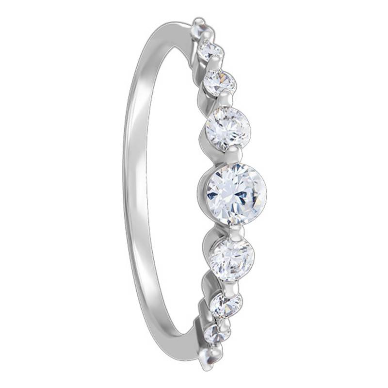 Bague Baila en Or Blanc & Diamants - Alliantine
