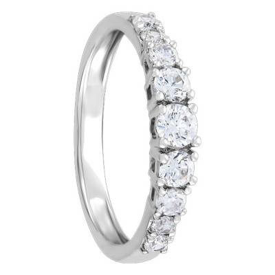 Bague Alizée Or Blanc & Diamants - Aurora