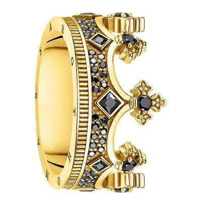 Bague Couronne Dorée, TR2208-414-11 - Thomas Sabo