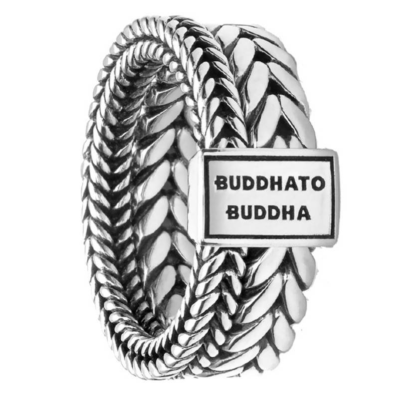 925 Sterling Silver Barbara Double Ring - Buddha to Buddha