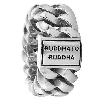925/1000 Silver Chain Ring, Width 12.20 mm - Buddha to Buddha